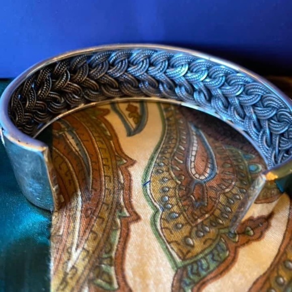 SILVER CUFF BRACELET - Picture 4 of 4